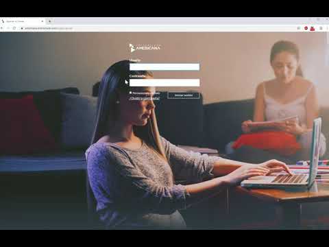 Nueva forma de acceder al Portal y al Canvas - Universidad Americana