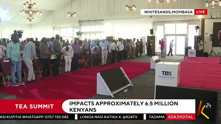 K24 TV LIVE| Kenyan Tea Centenary Celebrations 2024 #KenyanTea100 #TeaCentenaryCelebration