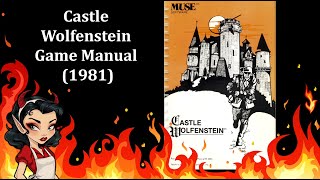 Castle Wolfenstein Game Manual! (1981)