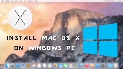 Install Mac OS X Yosemite 10.10 on VMware on PC (Download links)