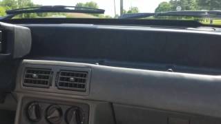 Wicked blast in Dads 87 Lx 5.0 stroker