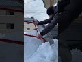 屋根の雪下ろし!☃️☃️