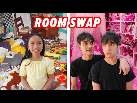 SWAPPING BEDROOMS With Our Little Sister! (BAD IDEA)