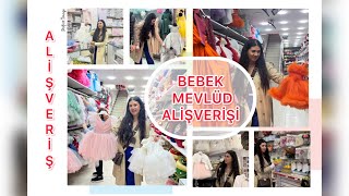 İkiz Bebek Mevlüt Alişverişi🥰 #bebekmevlüdü #birgünüm #vlog #mevlüt #alışveriş #ikizbebek