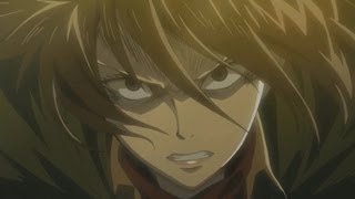 Mikasa vs Female Type Titan- Shingeki no Kyojin
