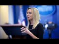 WATCH: White House Press Secretary Kayleigh McEnany holds her first press briefing