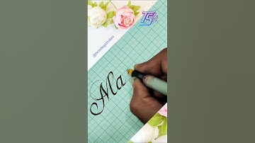 Madhav...❤️ Name Art in Italic Calligraphy Art #italiccalligraphy #art #calligraphy #calligraphyart