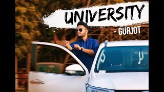 University - Gurjot feat Mofusion| Lyrics Video | Latest Punjabi Song 2017