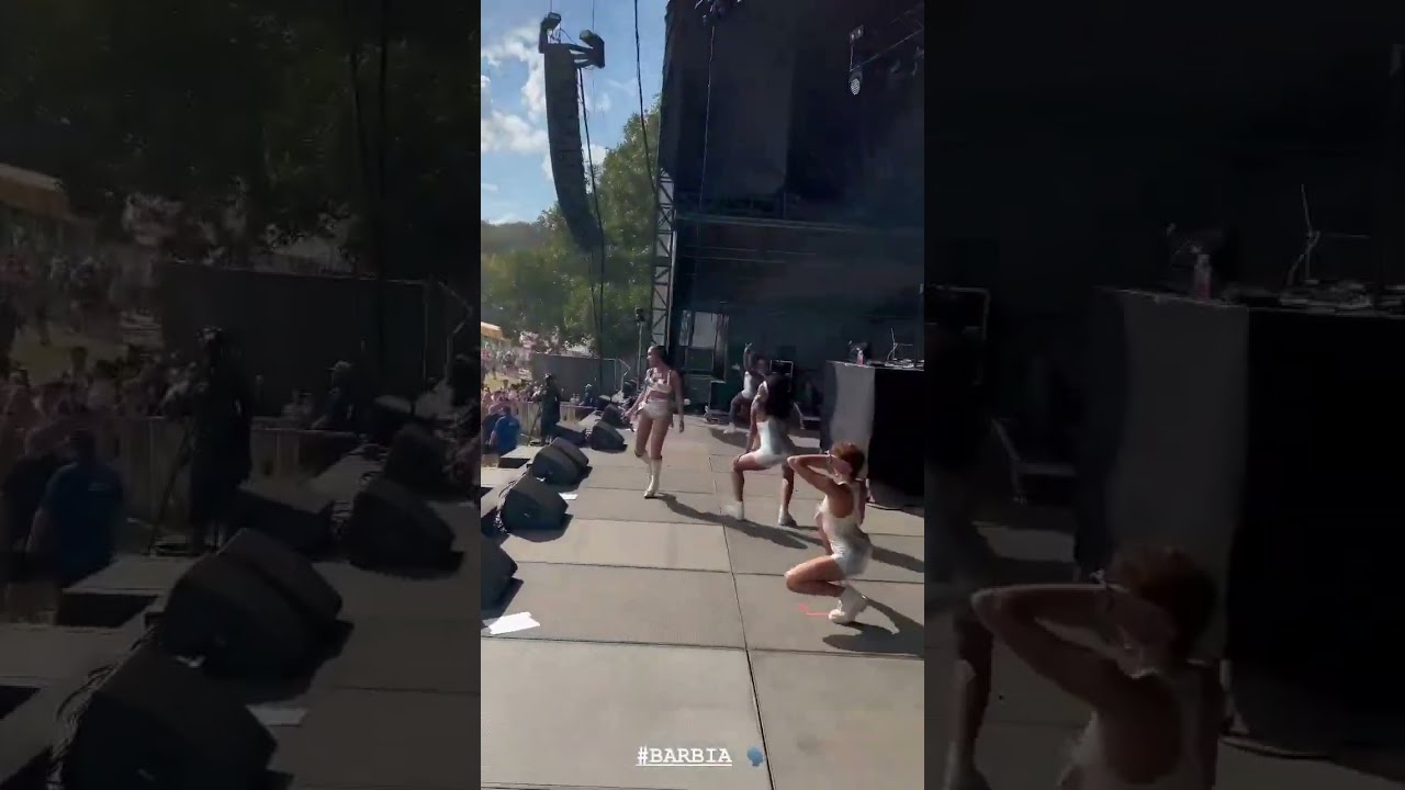 Bia Performing Super Freaky Girl Queen Mix During Her Set At ACL Festival