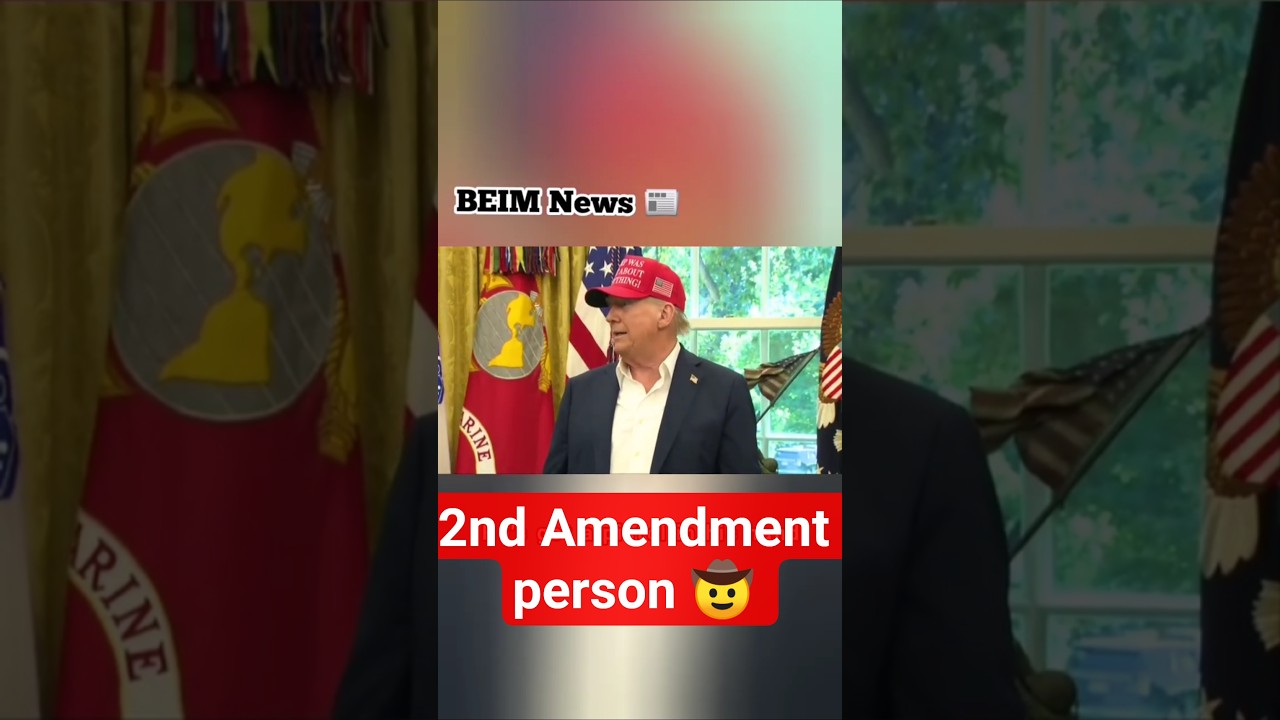 I'm second Amendment person! 