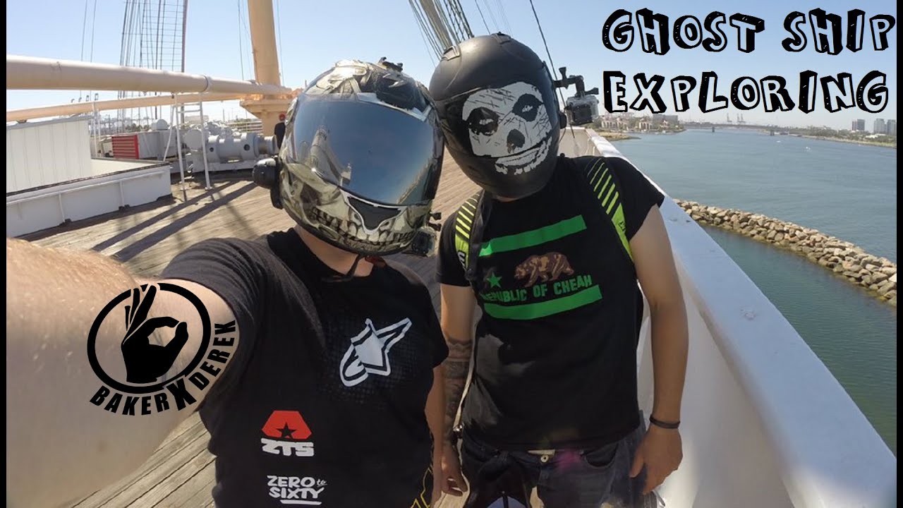 GHOST SHIP EXPLORING | HAUNTED QUEEN MARY TOUR