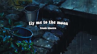 fly me to the moon but it’s playing in a different room and it’s raining