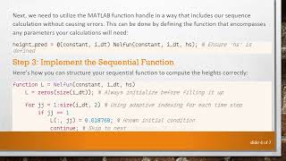 How to Create a Sequential Function in MATLAB for Optimization Tasks