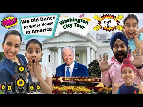 We Did Dance At White House In America - Washington City Tour | RS 1313 SHORTS | Ramneek Singh 1313