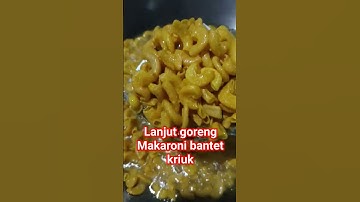 Thumbnail of Lanjut Goreng Makaroni Bantet Kriuk #makaronipedas #makaroni #makaronigoreng