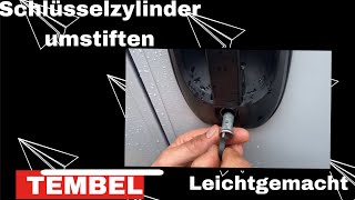 Wohnmobil Schlüsselzylinder Umstiften