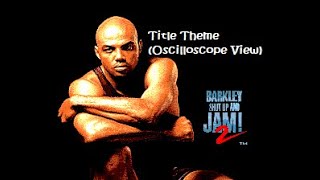 Barkley Shut Up and Jam! 2 - Title Theme (Oscilloscope View)