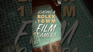 Loading a Bolex 16mm film camera! #16mm #bolex #camera #cinecamera #film #filmmaking #asmr