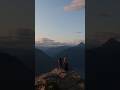 One of the best sunsets yet! #travel #hiking #britishcolumbia #mountains #shorts #adventure