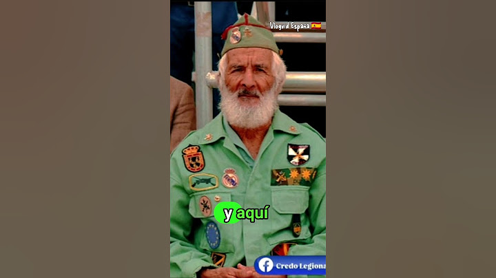 Ningún Veterano de la Legión Portaría su Uniforme de esa Manera.