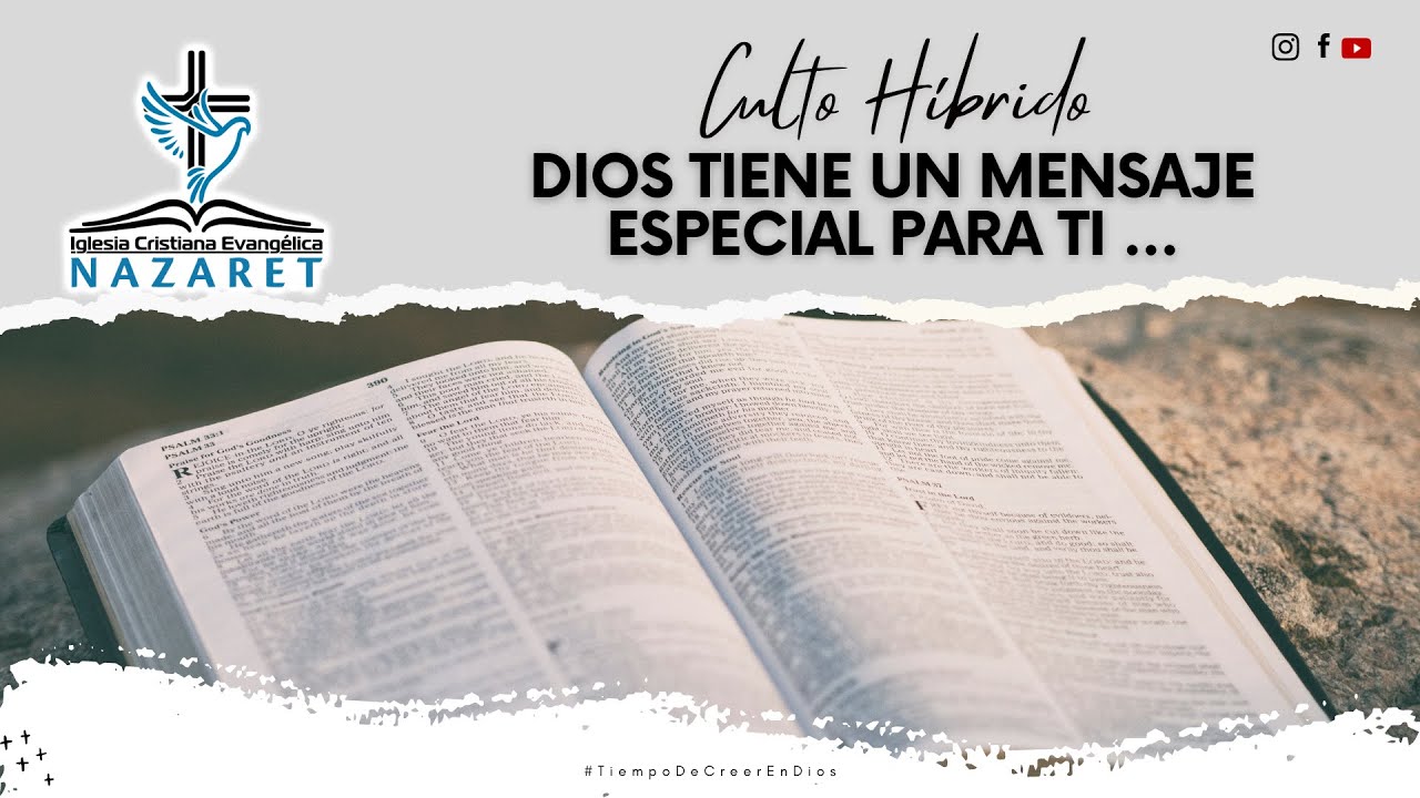 En vivo - Dios tiene un mensaje especial para ti - YouTube