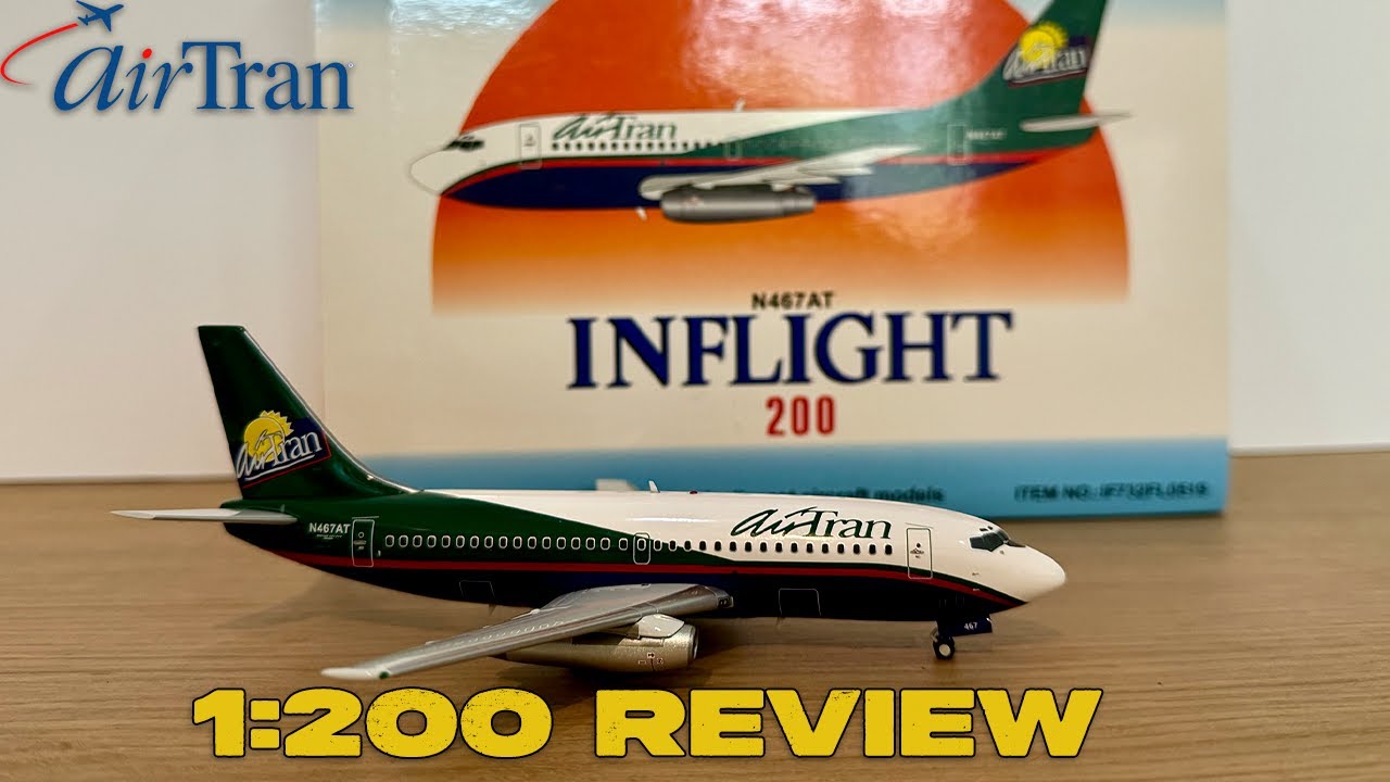 INFLIGHT 1/200 B737-200 ブラジル空軍 Inflight 1:200 Boeing 737-200 Airtran Livery - Is It Worth It