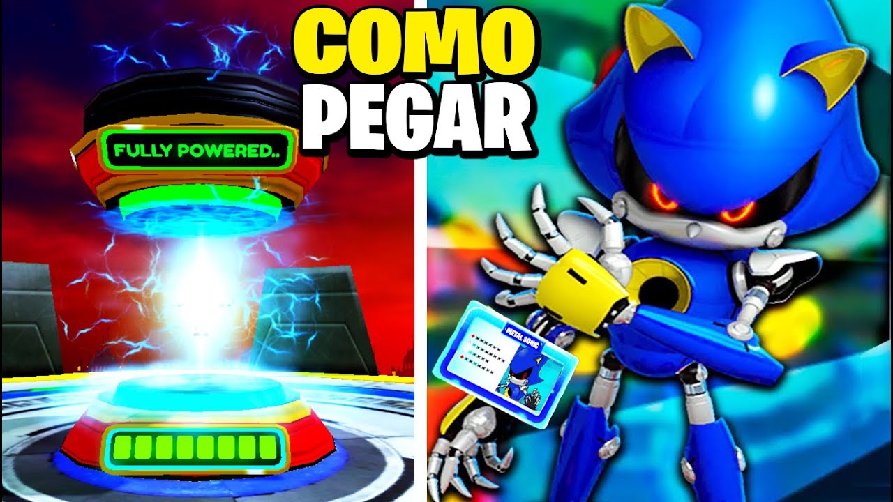 CRIEI O SUPER METAL SONIC NO ROBLOX!! (Sonic Simulator) 