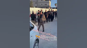 وصول عمر العبداللات إلى الخليل يطا 