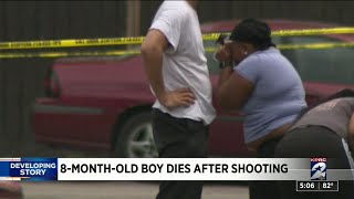 8-month-old dies after shooting