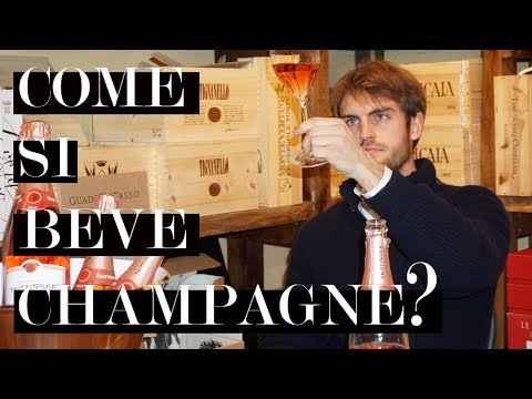 Video: Come Bere Lo Champagne