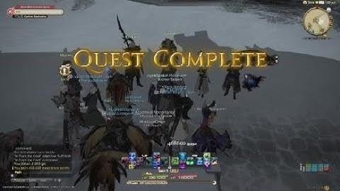 FINAL FANTASY XIV EndWalker MSQ: In from the Cold