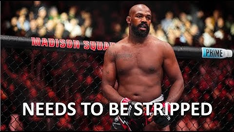 120,000 PEOPLE Sign Petition to STRIP Jon Jones of His UFC Heavyweight Belt