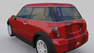 Mini cooper 3D max