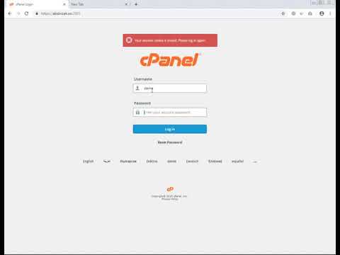10  Change Cpanel Style, Password, Language