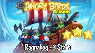 Angry Birds Seasons: Ragnahog - All Levels 3 Stars