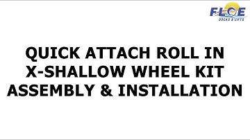 Quick-Attach Roll-in X-Shallow Wheel Kit