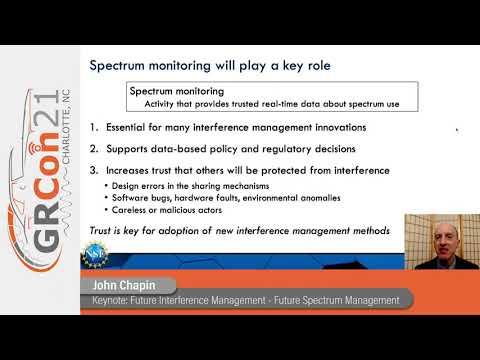 GRCon21 - Keynote: Future Interference Management, Future Spectrum Monitoring