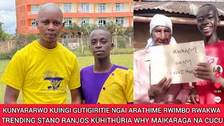 'Mami Ahika Muthuri wake augire ndekwenda mwana utarī wake nikio nderetwo NI cucu-Stano opens up