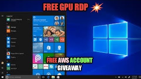 AWS Account giveaway with GPU RDP and AAA titles installed