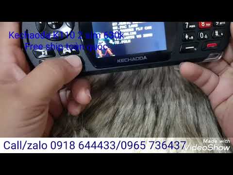 Video Game phone Kechaoda K110 vừa là điện thoại 2 sim vừa... - youtube