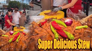 Sell ​​2000 kg of stewed meat per day | Chinese cuisine #food #streetfood #美食 #delicious #cooking