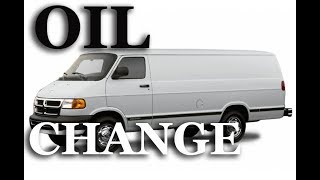 DODGE RAM 1500 OIL CHANGE