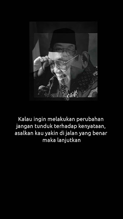 KATA MOTIVASI by:Gus Dur #shorts #katabijak #gusdur