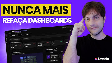 Testamos a Lovable: Como Criar Mockups de Dashboards com IA em Minutos