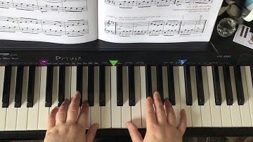 The Syncopated Music Box, Alfred’s Basic Piano Library, Prep F Lesson Book, pgs 38-39