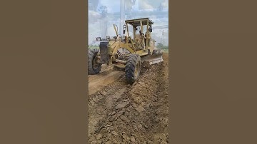 Old motor grader #youtubeshorts #graderwork #grader moradabad#catequipment #constructionequipment