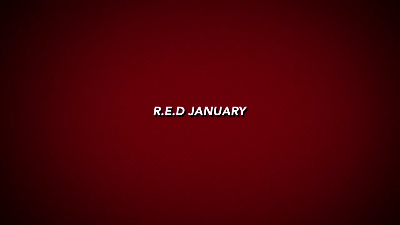 Beach park fitness red January