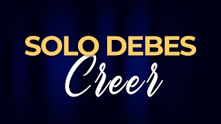 Solo debes Creer ( Bateria ) - Jaime Ospino / Cover