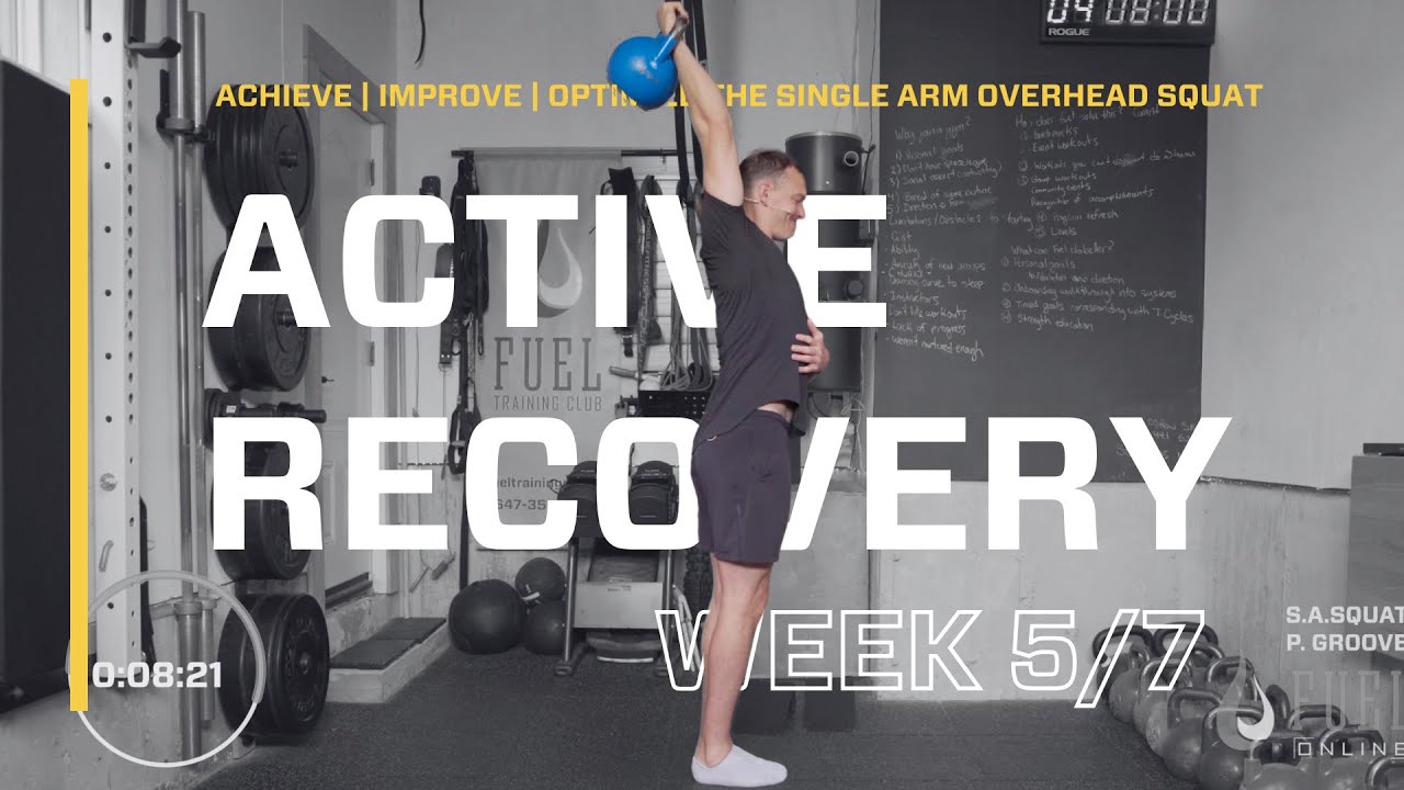 Photo inspiration: Picture Idea: Active Recovery Week 5