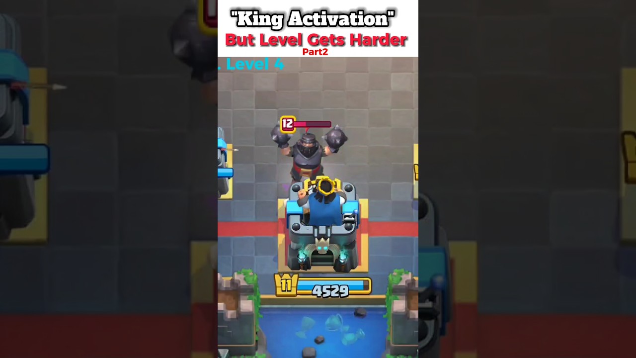 Активация башни короля в Clash Royale, часть 2 